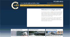 Desktop Screenshot of ecaligariandson.com